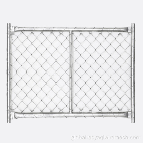 Animal Wire Mesh Fence Sports Playground Garden PVC Coated Chain Link Fence Factory